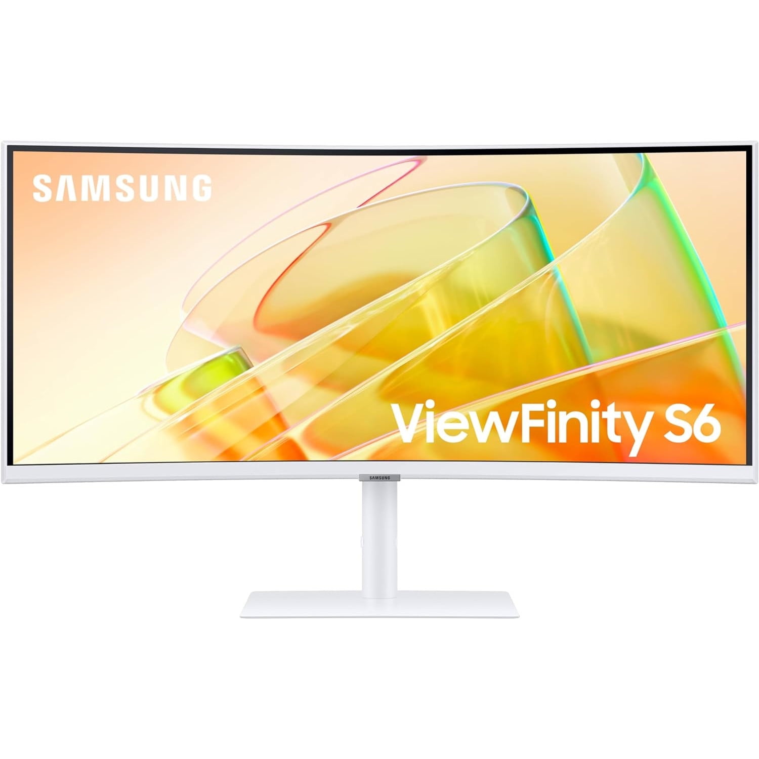 Samsung 34" ViewFinity S65TC Ultra-WQHD 100Hz AMD FreeSync HDR10 Curved Monitor Bundle with Tech Smart USA Elite Suite 18 Standard Editing Software Bundle + 2 Year CPS Enhanced Protection Pack