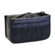 thumbnail image 2 of MTBLYS Bolsa interior con doble cremallera para bolso de mano | Bolsa organizadora de gran capacidad para viajes con bolsillos de malla | Bolsa interior de poliéster para bolso de mano, 2 of 6
