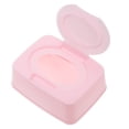 thumbnail image 4 of ColoMX Caja de toallitas para bebé con tapa, contenedor de pañuelos húmedos, soporte de almacenamiento de algodón de maquillaje, contenedor de toallitas para bebé, estuche para toallitas para bebé, 4 of 8