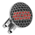 thumbnail image 2 of Marqueur de Balle de Golf Robuste Clip de Perceuse pour Visière de Golf Rouge, 2 of 8