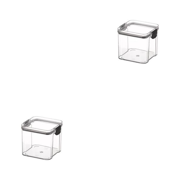 Contenedor de Almacenamiento de Alimentos Inteprter Dispensador Tapas Herméticas 460ML 700ML 950ML 1300ML 1800ML