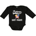 thumbnail image 3 of Inktastic Future Dart Player Boys or Girls Long Sleeve Baby Bodysuit, 3 of 5