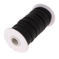 thumbnail image 1 of Cinta elástica de 10 m/rollo, 12 mm, de caucho elástico para pantalones, cinta elástica para lavandería - negra / Negro, 1 of 9