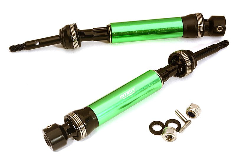 Integy 2-Joint Telescopic Front Drive Shafts for Traxxas 1/10 Slash/Stampede 4X4