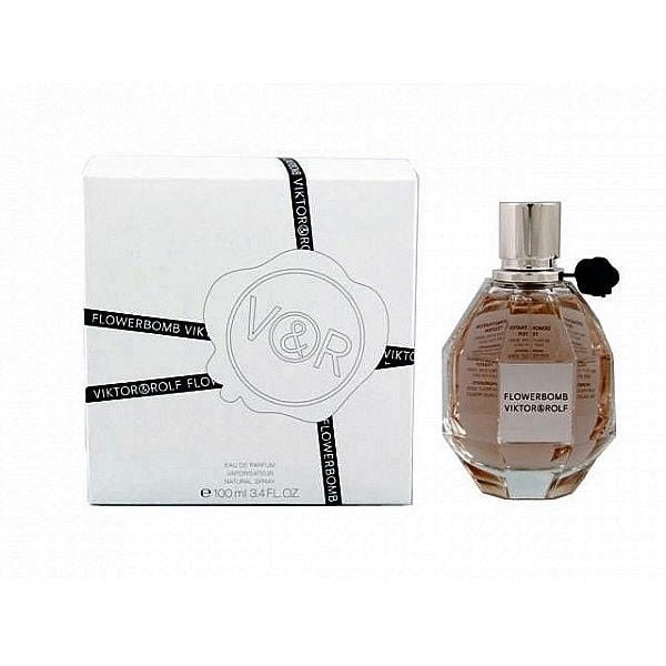 Viktor Rolf Flowerbomb 3 4 Oz Eau De Parfum For Women Plain White In Box Walmart Com Walmart Com