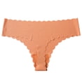 thumbnail image 1 of Clearance Sale 2025 Plus Size Intimates for Women for casual, Ladies Sports Briefs Seamless Breathable Rib Cotton Stretch Soft Low Rise Thong, Comfortable underwear for women, 1 of 2
