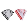 thumbnail image 3 of fastboy Pack of 900 Target Sticker Convenience Hunting Accessories Practical DIY Shooting Patches Paper Patch Bright Color Training Prop black, 3 of 8