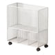 thumbnail image 2 of Almacenamiento de equipos de fitness y soportes para colchonetas, soporte estable para mancuernas de hierro con fácil movilidad, adecuado para mantene Blanco, 2 of 8