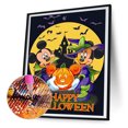 thumbnail image 2 of Diamond Drill Halloween Mickey 5D Kits de pintura DIY Full Round Wall Art (CK147) FLhrweasw Nuevo, 2 of 9