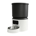 thumbnail image 2 of Dispensador automático de comida para perros y gatos: comedero programable con control de porciones, cuenco de acero inoxidable y compartimento para alimentos secos., 2 of 6