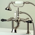 thumbnail image 4 of Kingston Brass AE103T5PKL Duchess Deck Mount Clawfoot Tub Faucet 7 Oil Rubbed Bronze, 4 of 5