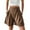 Coffee, variant on ZZwxWA Womens High Waisted Dressy Shorts Pleated Wide Leg Summer Casual Shorts Flare Business Work Short Pants with Pockets