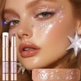thumbnail image 3 of 6 Color Double-Ended Gradient Glitter Eyeshadow Stick,Eye Shadow,Blush, Highlight & Contour Pen, Cream Blendable Metallic Pen, Lightweight Long-Lasting Eye Makeup Pen for Daily Makeup,Portable, 3 of 6
