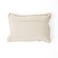 thumbnail image 2 of Expobazaar Lumbar Pillow | Linen Printed Pillow with Fringes | 16"X24", 2 of 4