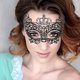thumbnail image 3 of Style1 Máscara de mascarada para mujer, accesorio de disfraces de bar de máscara de fiesta nocturna, máscaras retro, 3 of 5