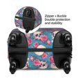 thumbnail image 2 of Fuzoiu happy Skull rose Print Suitcase Cover,Washable Luggage Covers for Suitcase,Elastic Luggage Protector Cover,Scratch Resistant Travel Suitcase Covers-Medium, 2 of 7
