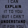 thumbnail image 3 of CafePress - Engineer Explains - Mens Tri-blend T-Shirt, 3 of 4