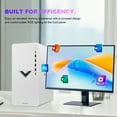 thumbnail image 4 of HP Victus 15L i5 RTX 3050 Premium Gaming Desktop, Intel i5-13400 (Beat i7-1255U), GeForce RTX 3050, 32GB RAM, 1TB SSD, Wi-Fi 6, Wired Keyboard & Mouse, Windows 11 Pro, 4 of 6