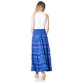 thumbnail image 2 of Sakkas Lace and Ribbon Peasant Boho Skirt - Navy - One Size, 2 of 5