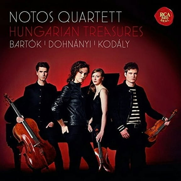 Bartok / Notos Quartett - Hungarian Treasures: Bartok, Dohnanyi, Kodaly - Classical - CD