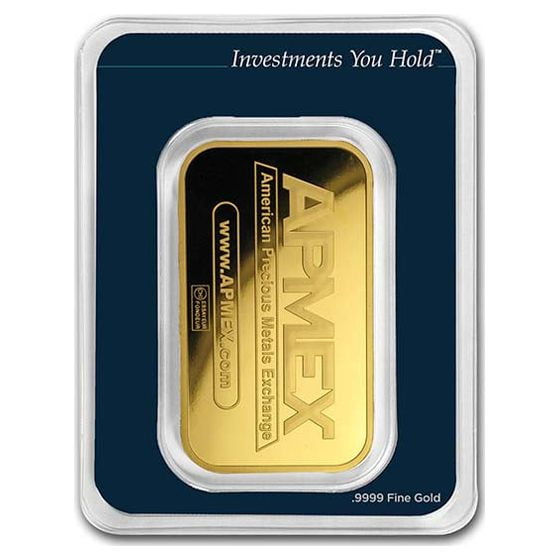 1 oz Gold Bar APMEX TEP Walmart