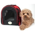 thumbnail image 3 of Pet Life ® Sporty Mesh Airline Approved Zippered Folding Collapsible Travel Pet Dog Carrier, 3 of 8