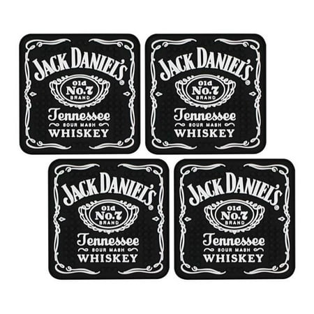 

Jack Daniels 35109 Jack Daniels Rubber Mat Coaster Set