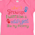 thumbnail image 4 of Inktastic Dental Hygienist Like Mommy Boys or Girls Baby Bodysuit, 4 of 5