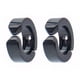 thumbnail image 3 of Pendientes de clip de oreja de doble cara de acero inoxidable con personalidad de moda punk europea y americana, joyería de tendencia, 3 of 4