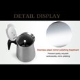 thumbnail image 4 of EastVita Stovetop Espresso Maker, Stainless Steel Moka Pot with Ergonomic Handle, Percolator Italian Coffee Maker, 4/6/9 Cups Coffee Pot for Men Women Gifts, 4 of 8