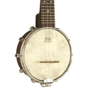 Recording King RKU-25-BR Banjo Ukulele, Rosewood Fingerboard, Satin Maple Finish