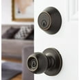 thumbnail image 2 of Hyper Tough Keyed Entry Ball Doorknob Lock and Single Cylinder Deadbolt Oil Rubbed Bronze Finish Combo Pack, 2 of 10