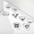 thumbnail image 4 of YYKihy Rings Finger Vintage Jewelry For Women Boho Set Midi Opal Ring Rings, 4 of 8