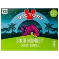 thumbnail image 2 of Victory Brewing Company Sour Monkey Belgian-Style Tripel Beer, 12 fl oz, 12 Pack Cans, 9.5% ABV, 2 of 2