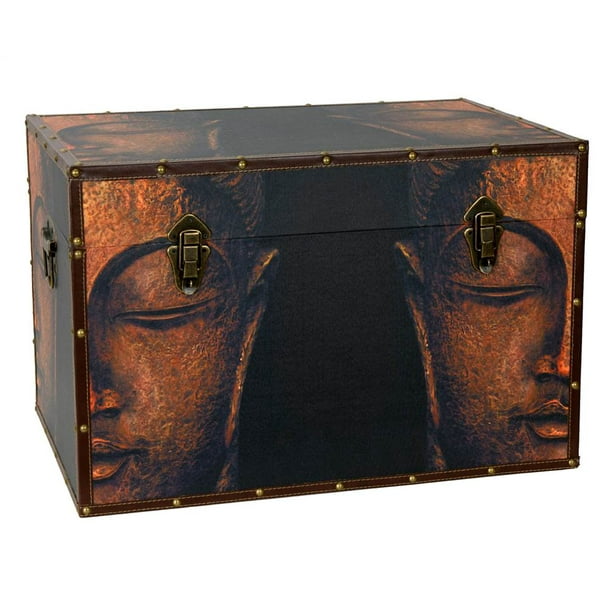 Buddha Storage Trunk in Multicolor