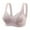 Dark Gray, variant on Utoimkio Sports Bras for Women Woman's Solid Color Comfortable Hollow Out Perspective Bra Underwear No Underwire