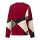 thumbnail image 5 of Pntutb Mujer Cuello Redondo Moda Casual Manga Larga Estampado Sudadera tops Blusa Pntutb Pntutb-7287, 5 of 5