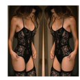 thumbnail image 1 of Lencería sexy Mujeres Sexy Halter Fishnet Body Disfraces sexy Bodystocking Lencería Body Hot Body, 1 of 2