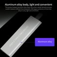 thumbnail image 2 of Mistaha M.2 NVME Solid State Drive Box USB3.1 Type-C Input Interface Aluminum Alloy Shell Material, 2 of 8