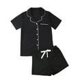 thumbnail image 1 of Seyurigaoka Seyurigaoka Summer Women Homewear Pajamas Set Short Sleeves Sleepwear, 1 of 6