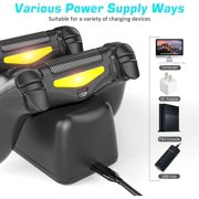 Charging Station Replacement for PlayStation 4 Dualsh,PS4 Controller Charger Dock Station, OIVO 1.8Hrs PS4 Controller Charging Dock
