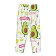 thumbnail image 5 of Junzan Avocado Work Out Women'S Pajama Pants Drawstring Comfy Sleep Bottoms With Pockets, 5 of 9