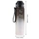 thumbnail image 1 of Botella de agua de gran capacidad con pajita, recipiente para beber de 1 litro a prueba de fugas con marcador de tiempo para deportes, Fitness y gimnasio, 1000ml, 1 of 5