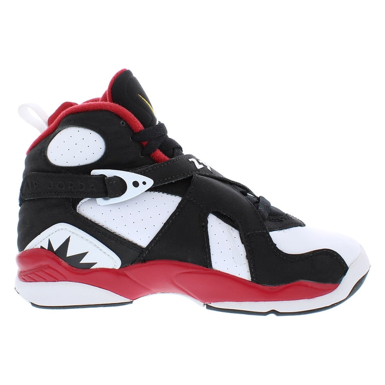 Nike Big Kid's Air Jordan 8 Retro Shoes, Paprika/Black-White, Size