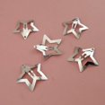 thumbnail image 4 of 10 Clips De Metal Para El Cabello De Estrella Dulce Plata Broches Huecos, 4 of 4