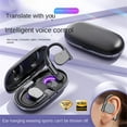 thumbnail image 2 of AI intelligent translation headphones multi-functional long-endurance ear-mounted noise-cancelling wireless Bluetooth headphones,Black, 2 of 10