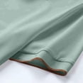 thumbnail image 6 of Mens Seamless Ice Silk Golf Shirt Moisture Wicking Polo Shirts Short Sleeve Quick Dry Performance Sport Collared Shirt for Men Big and Tall Size M-4XL Green, 6 of 6