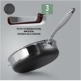 thumbnail image 5 of Kitchen Star Deep Saute Pan with Lid, 24cm, 5 of 5