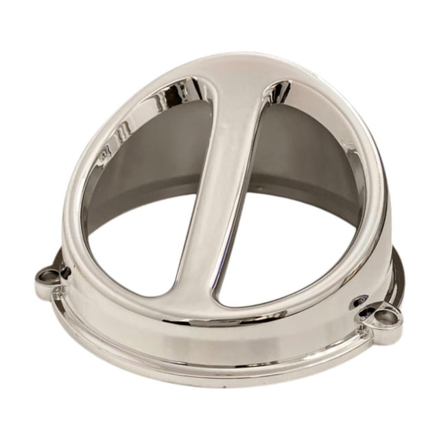 Tapa de Ventilador para Patinete GY6, 125/150cc, 152QMI, 157QMJ , Plata Diámetro 128 mm Plata