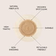thumbnail image 2 of JONATHAN Y ANSA 6' Round Area Rug, Oceana Two-Tone Boho Jute Circle - Cream/Natural, RNF115A-6R, 2 of 5
